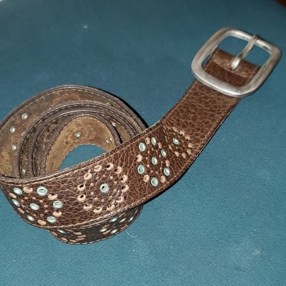 Casual Fashion Brown Leather Belt 34 38